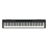 Piano Digital Yamaha P145 De 88 Teclas Con Pedal Subst P-45, Color Negro, 110 V/220 V