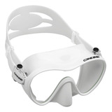 Visor Cressi F1 Frameless Buceo Snorkeling Apnea !! Color Blanco