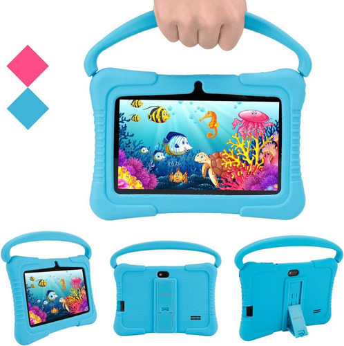 Mzx Tableta Para Niños Tablet Pc Android De 7 Pulgadas, 1gb