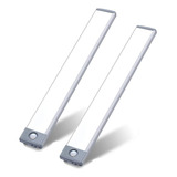 Pack X2 Luz Led Con Sensor Movimiento Barra Closet Baño Coci