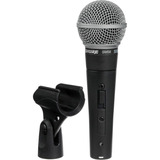 Sm58s Microfono Shure Dinamico Vocal Unidireccional, Rjd