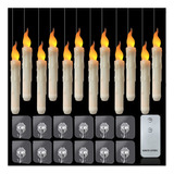 Velas Flotantes Led Decorativas De 12 Piezas Con Control Rem