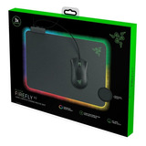 Mouse Pad Gamer Razer Firefly V2 Firefly De Microtexturizado M 255mm X 355mm X 3mm Black