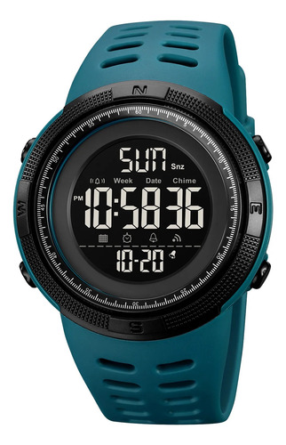 Reloj Digital Skmei 2070 Deportivo Militar Impermeable Azul