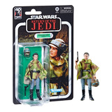 Figura Princess Leia Endor Star Wars Black Serie Kenner 7051