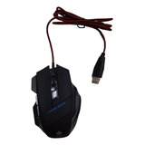 Mouse Gamer Evolut Predator Eg103rb 2400 Dpi Usb Led 3 Cores