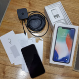 iPhone X 256 Gb Silver Completo Sin Detalles!!!