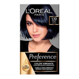 Tinte Para Cabello Preference L'oréal Paris Tono 1.10