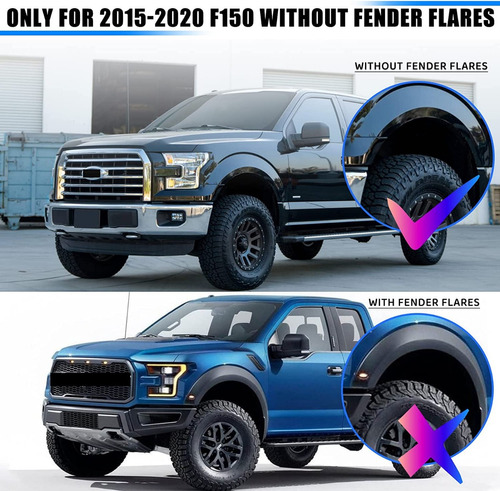 Loderas 2015-2020 Ford F150 4 Delanteras Y Traseras Foto 5