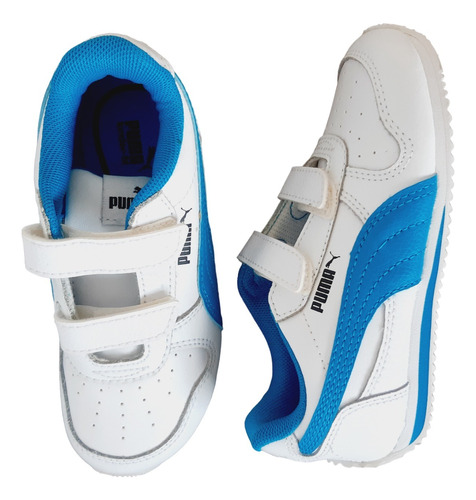 Zapatillas Puma  Niño Niña Blanca