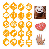 Deco Stencils Decorativo Repostería  9cm  ( 20 Diseños) R01