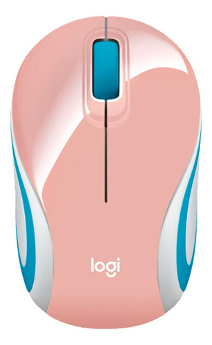 Mouse Inalambrico Logitech M187 Rosado Mini - Techbox