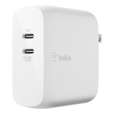 Cargador Belkin De 68w Tipo Usb-c Gan Blanco