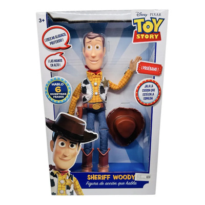 Toy Story 4 Vaquero Woody Habla 6 Fraces Español 40cm Tela | Meses sin interés