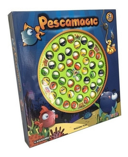 Juego Pesca Magic Gde En Caja A Pila X 45 Nuevo Ar1 9259