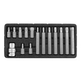 Juego De Puntas Torx Tamper Proof 15 Pcs - Yato