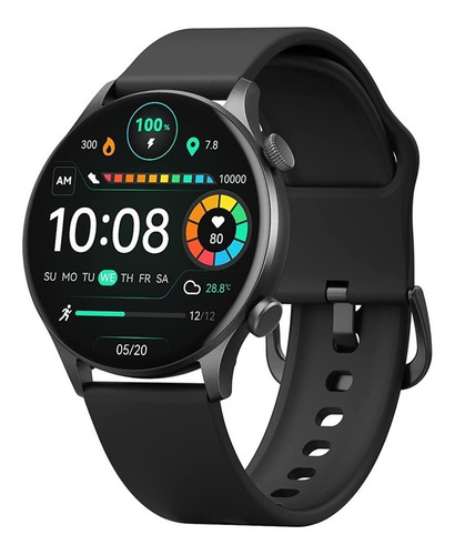 Relogio Haylou Solar Plus Ls16 Smart Watch Black