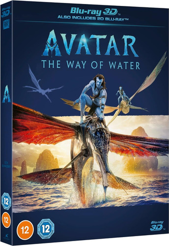 Avatar El Camino Del Agua James Cameron Pelicula Blu-ray 3d