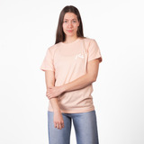 Remera Rusty Competition Tee Ld Salmon Mujer
