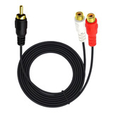 Awaduo Rca Macho A 2rca Hembra Divisor Enchufes Convertidor.