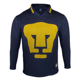 Playera Polo Retro Pumas Cabinho 9 Unam