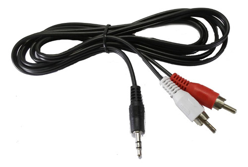 Cable Adaptador Mini Plug 3,5mm A 2 Rca Macho 1,80 Metros...