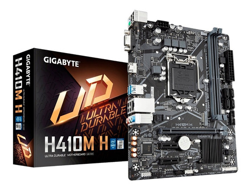 Tarjeta Madre Gigabyte H410m H 1200 Ddr4 Micro Atx