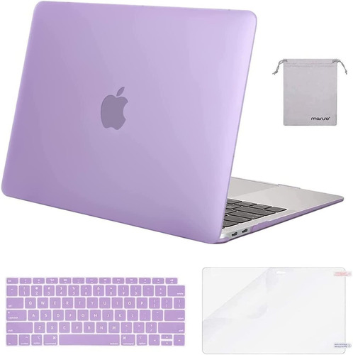 Funda Para Macbook Air 13 A2337 M1 A2179 A1932 + Protectores