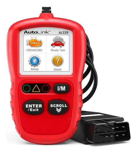 Escaner Automotriz Autel Al329 Obd2 Actualizacion Gratis De