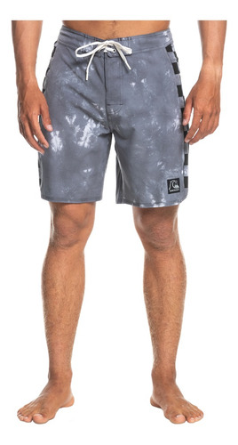 Boardshort Quiksilver Overdye Hombre Tarmac