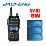 Radio Doble Banda  Baofeng Uv82 Vhf/uhf 8 Watt 