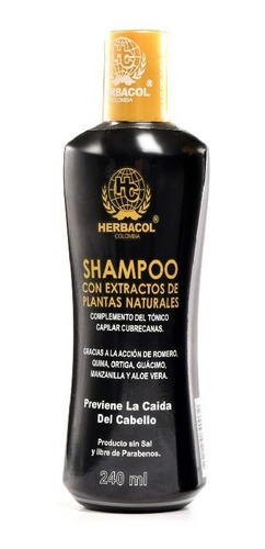 Shampoo Cubrecanas Herbacol - mL a $82