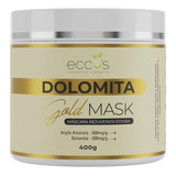 Máscara Rejuvenescedora Dolomita Gold Mask - Eccos Cosmético