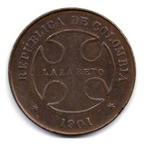 50 Centavos 1901 Lazareto