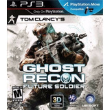 Jogo Ghost Recon Future Soldier Playstation Ps3 Midia Física