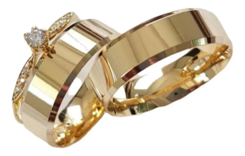 Alianças Casamento Moeda Antiga 8mm Chanfrada + Gravação  | Parcelamento sem juros
