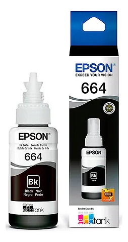 Cartucho Epson 664 Negro T664120-al