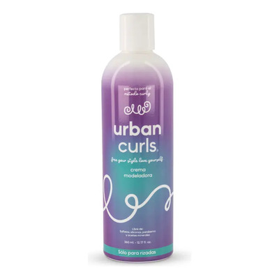 Crema Para Peinar Activador Rizos Urban Curls Crema Modeladora Cabello 360ml | Meses sin interés