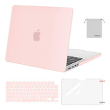 Funda Mosiso Para Macbook Pro 14 M1 Pro/max +c/tec Rosado