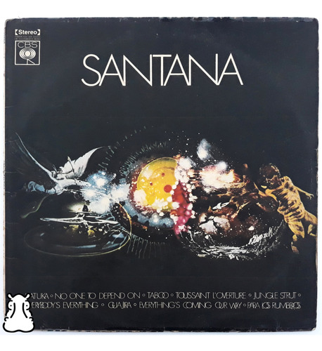 Lp Santana Batuka Disco De Vinil 1971 - Leia