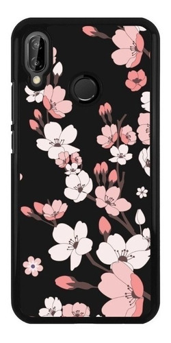 Funda Protector Para Huawei Flores Moda Mujer Tumblr 02 N