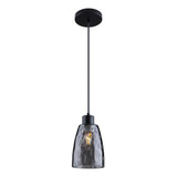 Lustre Pendente Curitiba Em Vidro Fumê E27 Startec 110v/220v