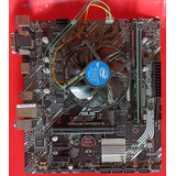 Combo Board Asus H410m-e, Intelceleron 3.5 Ghz(10ma) 4gbddr4