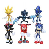 Juego De Figuras De Personajes De Sonic Shadow Tails
