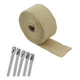 Fita Térmica / Termotape Escapamento 2polx5m Natural Spa