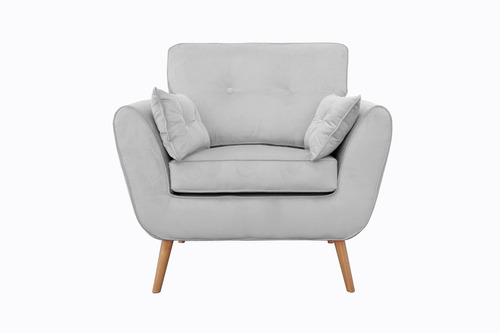 Sillón Malmö Nórdico Escandinavo Chenille Antidesgarros