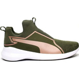 Puma Rebel Mid Gleam  Olive Nnight Rose Gold 36461903