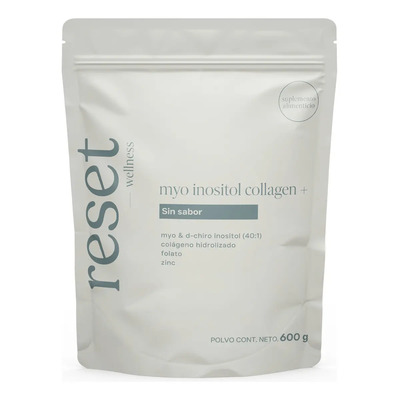 Reset Myoinositol Collagen Myo&dchiro Inositol 600g Sinsabor Sabor Sin sabor | Meses sin interés