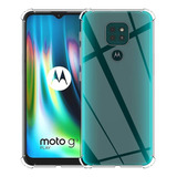 Kit Capa + Pelicula Vidro 3d 9d Compatível Motorola G9 Play