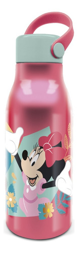 Botella Termica Infantil Wabro Manija 760ml Minnie Color Roj